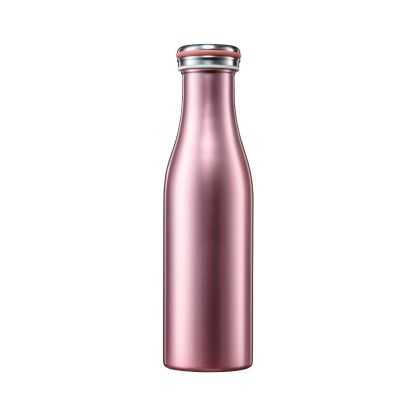 Bouteille rose en inox  0.5 L