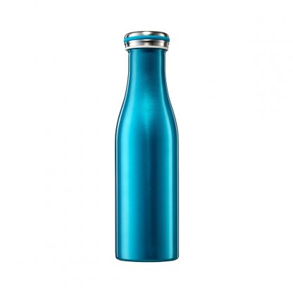 Edelstahlflasche blau 0.5 L