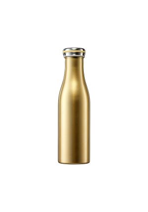 Edelstahlflasche gold 0.5 L